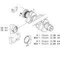 THRUST WASHER BFM2012 02931331 For Deutz diesel engine spare parts WASHER SPACER